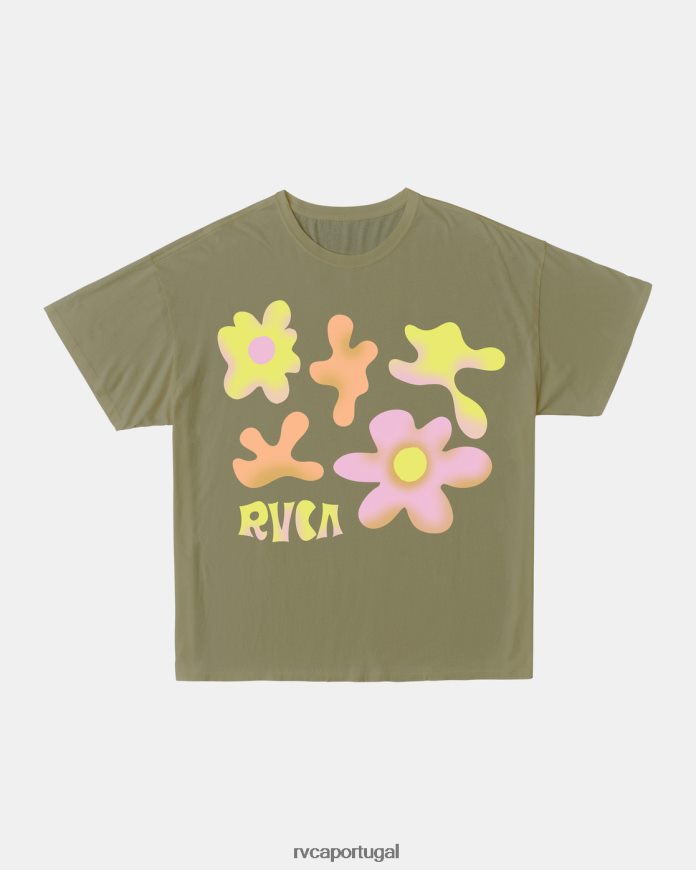 roupas RVCA mulheres camiseta dos sonhos diurnos babosa N00F2H1193