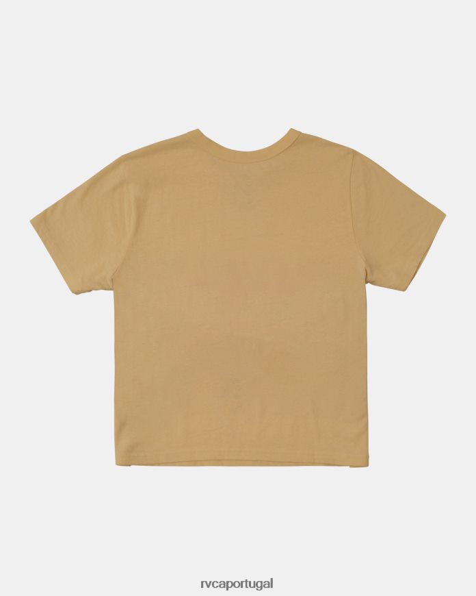 roupas RVCA mulheres camiseta essencial canudo N00F2H1218