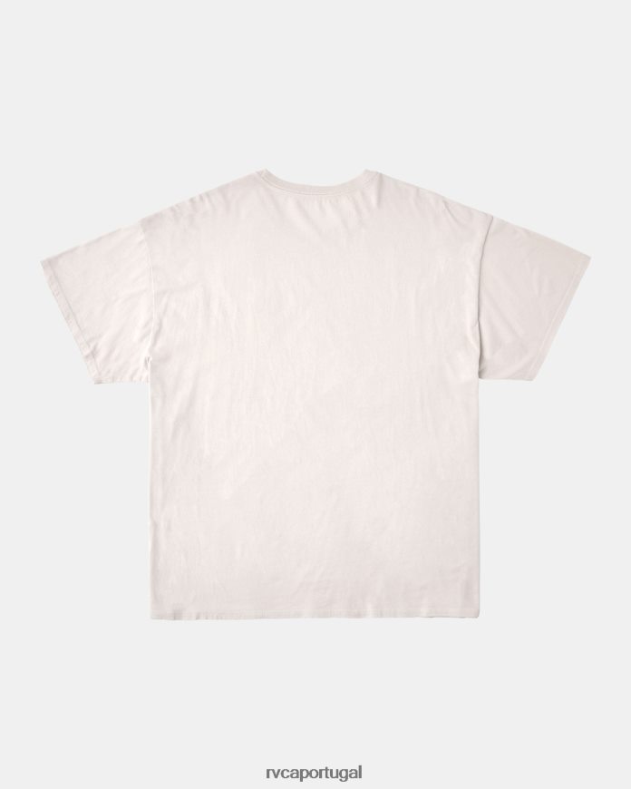roupas RVCA mulheres camiseta rosa machado yin yang branco vintage N00F2H201