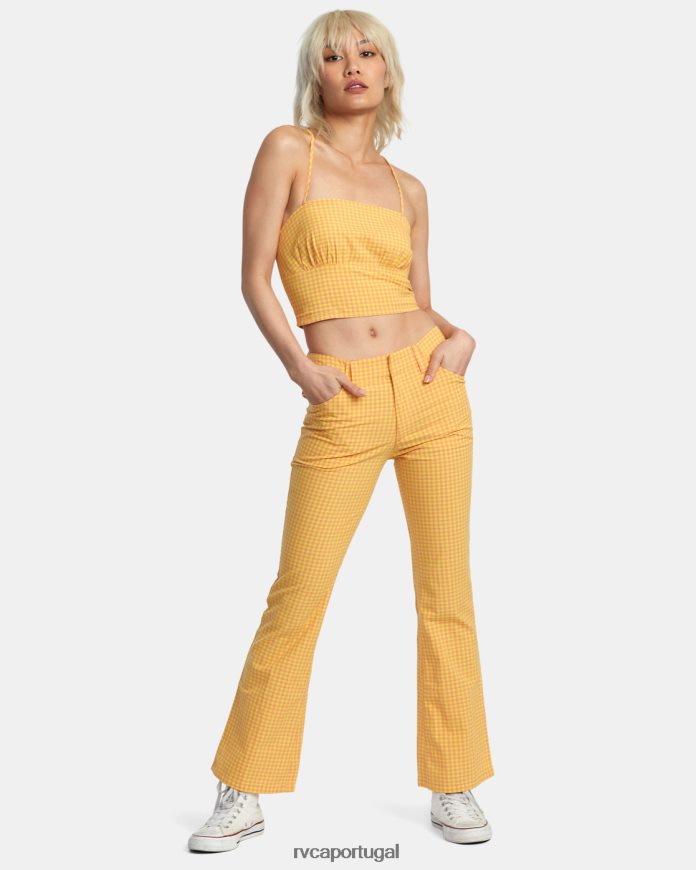 roupas RVCA mulheres regata brilhante Lilikoi N00F2H1382