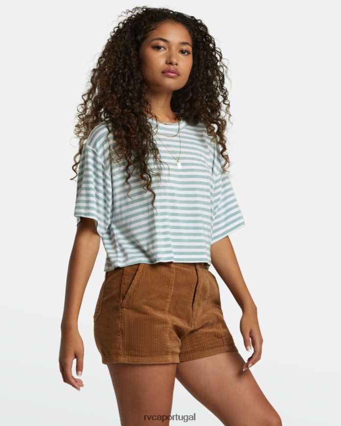 roupas RVCA mulheres shorts de veludo cotelê diurno Siena N00F2H1195