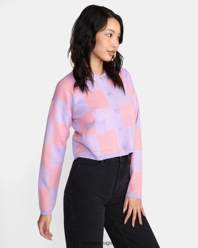 roupas RVCA mulheres suéter brady lavanda N00F2H1597