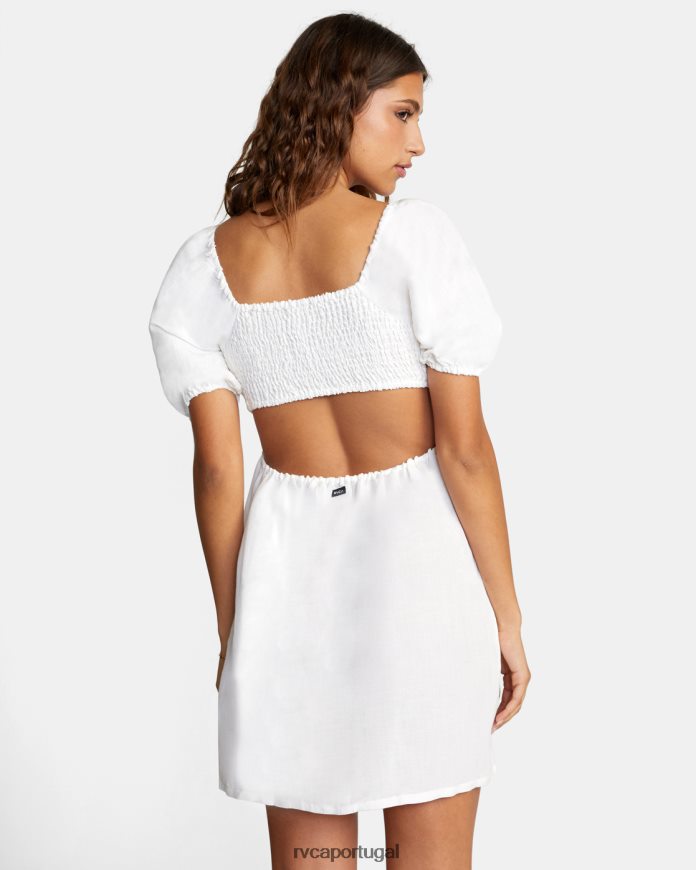 roupas RVCA mulheres aqui para isso minivestido nuvem N00F2H1532