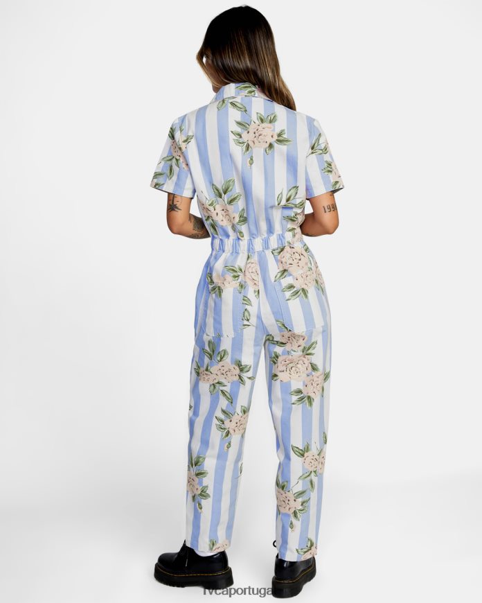 roupas RVCA mulheres macacão noturno nuvem N00F2H1644