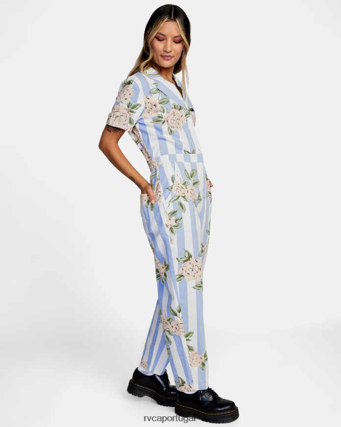 roupas RVCA mulheres macacão noturno nuvem N00F2H1644