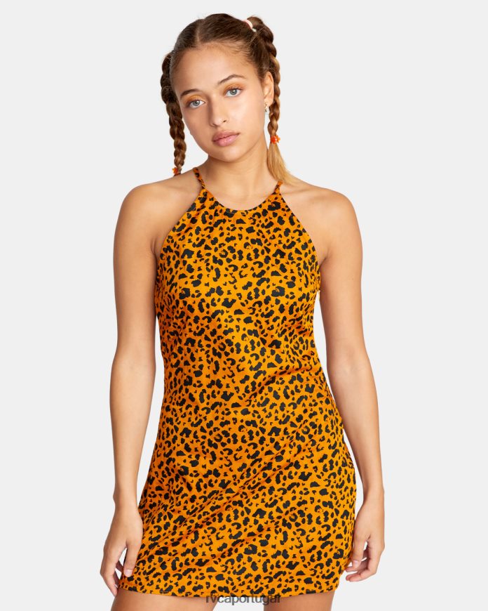roupas RVCA mulheres mini vestido perfeito estranhos especiaria N00F2H1454