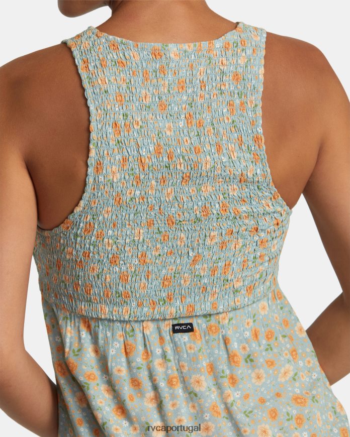roupas RVCA mulheres minivestido gatilho xisto N00F2H1169