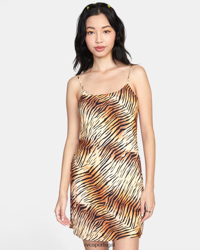 roupas RVCA mulheres vestido midi macarthur multi N00F2H1441
