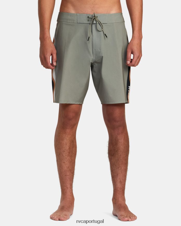 partes inferiores RVCA unissex bermuda apex 18 onda de aloe vera N00F2H1009