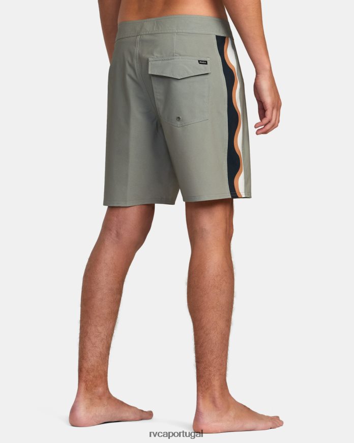 partes inferiores RVCA unissex bermuda apex 18 onda de aloe vera N00F2H1009