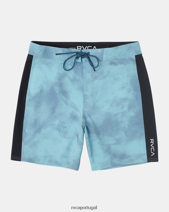 partes inferiores RVCA unissex bermuda apex 18 pato azul N00F2H310