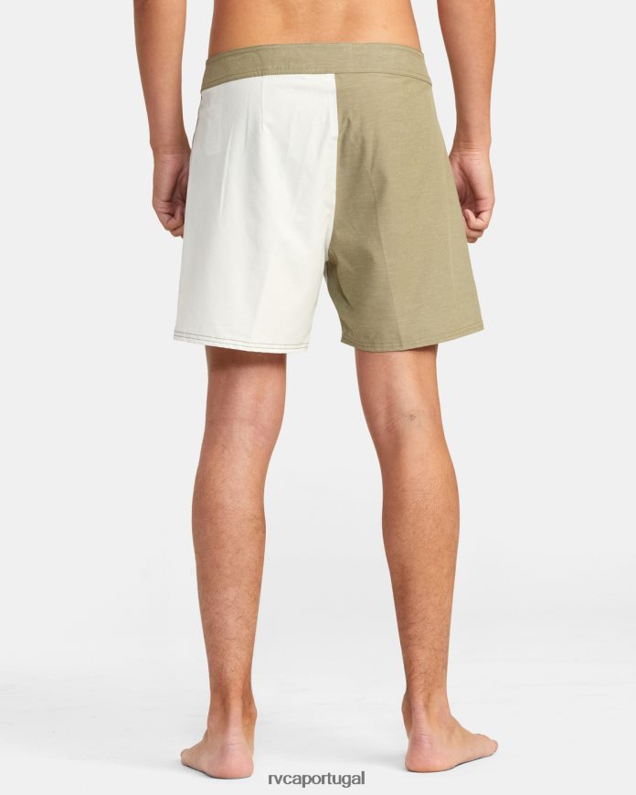 partes inferiores RVCA unissex calções de banho de cânhamo edgewood 16 babosa N00F2H1031