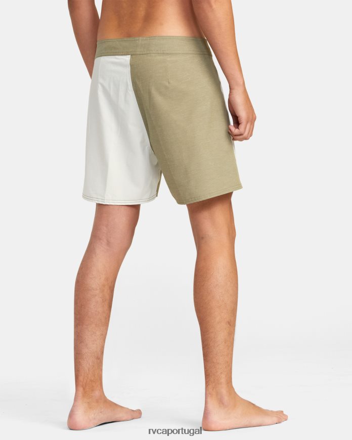 partes inferiores RVCA unissex calções de banho de cânhamo edgewood 16 babosa N00F2H1031