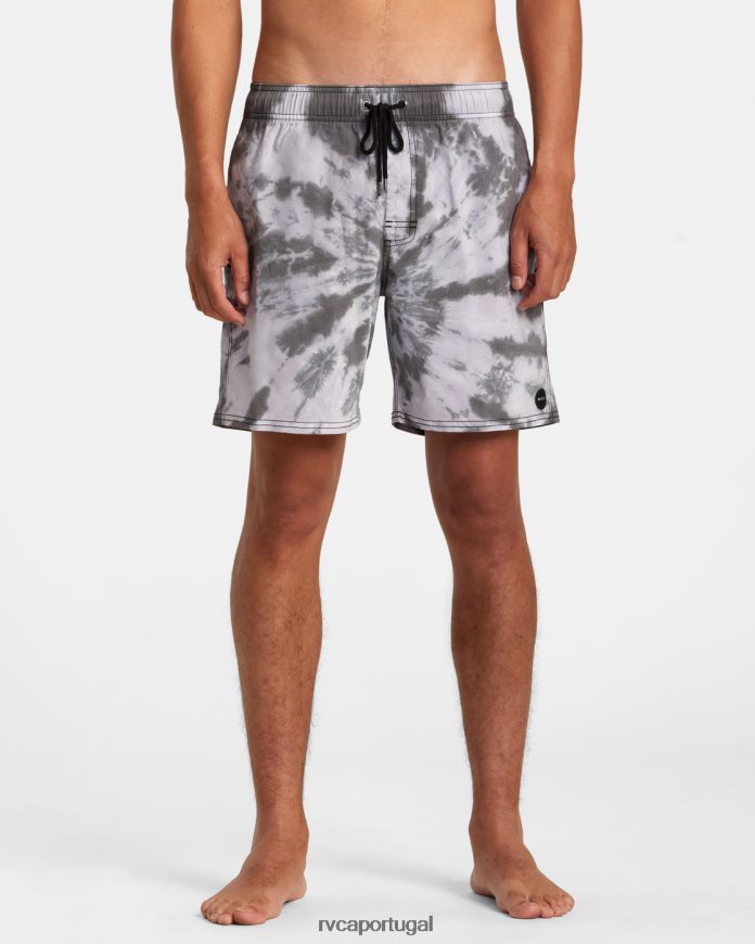 partes inferiores RVCA unissex cintura elástica maníaca preto N00F2H819