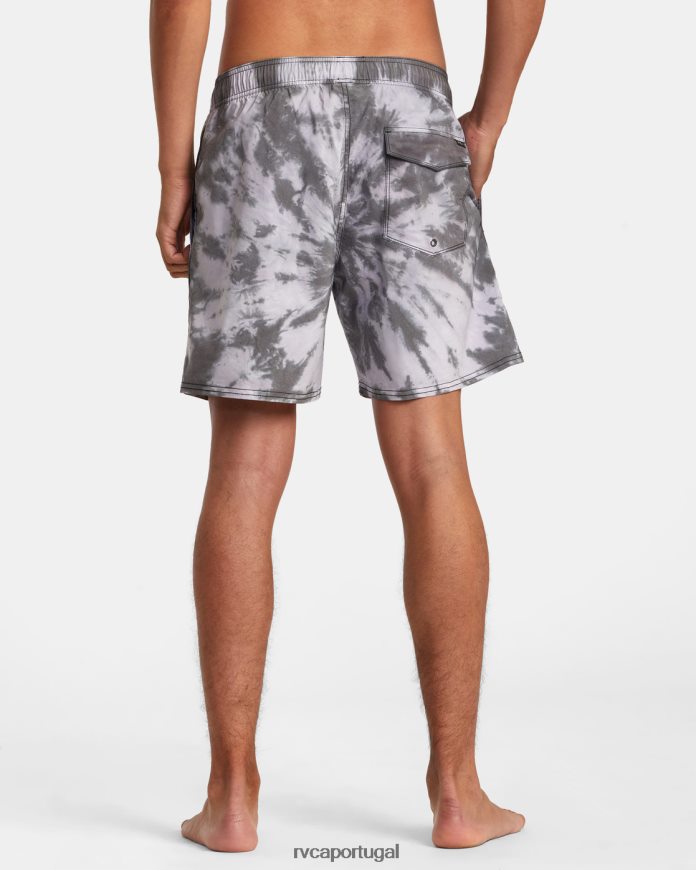 partes inferiores RVCA unissex cintura elástica maníaca preto N00F2H819