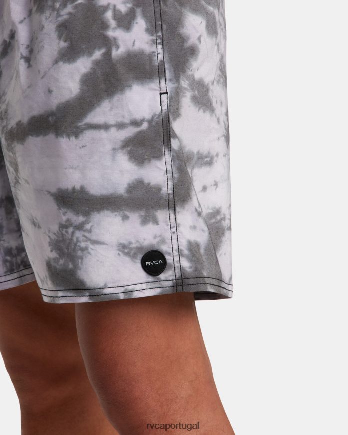 partes inferiores RVCA unissex cintura elástica maníaca preto N00F2H819