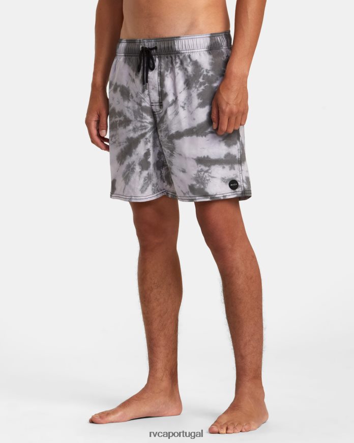 partes inferiores RVCA unissex cintura elástica maníaca preto N00F2H819