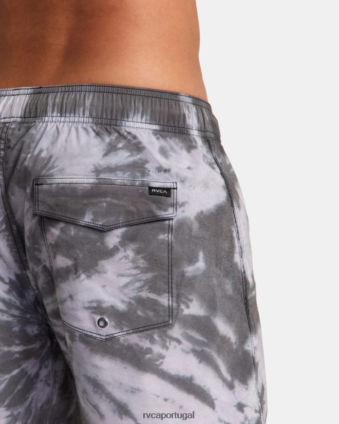 partes inferiores RVCA unissex cintura elástica maníaca preto N00F2H819