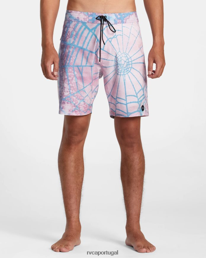 partes inferiores RVCA unissex colin sussingham calções de banho 18 Luz roxa N00F2H62