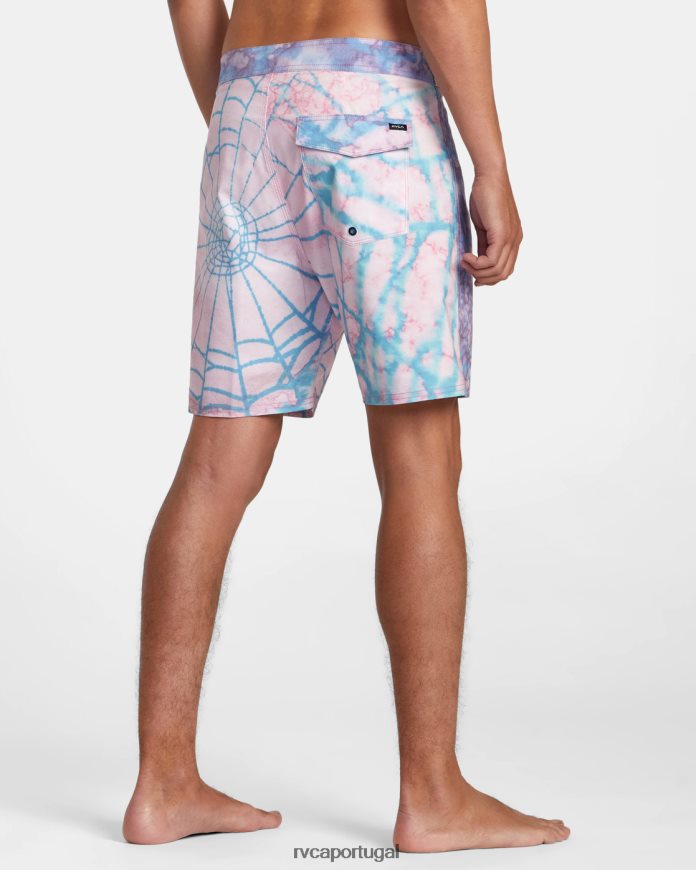 partes inferiores RVCA unissex colin sussingham calções de banho 18 Luz roxa N00F2H62