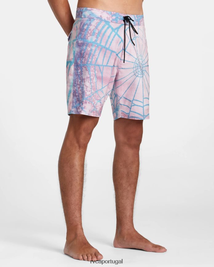 partes inferiores RVCA unissex colin sussingham calções de banho 18 Luz roxa N00F2H62
