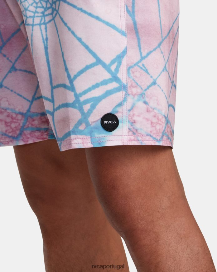 partes inferiores RVCA unissex colin sussingham calções de banho 18 Luz roxa N00F2H62