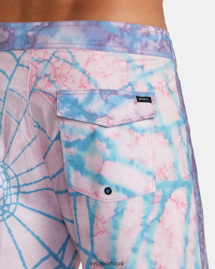 partes inferiores RVCA unissex colin sussingham calções de banho 18 Luz roxa N00F2H62