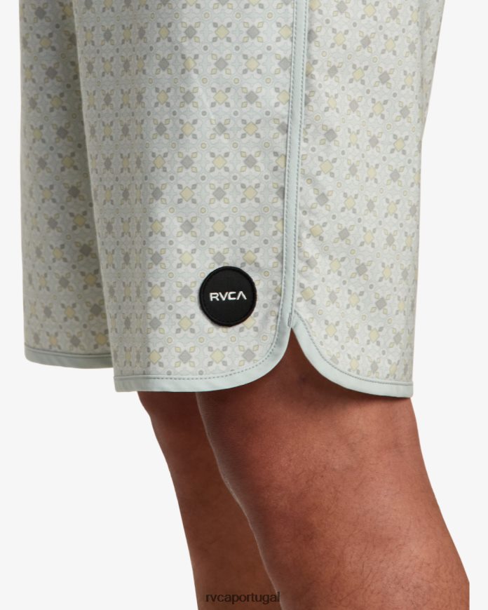 partes inferiores RVCA unissex shorts arco 19 hortelã N00F2H6