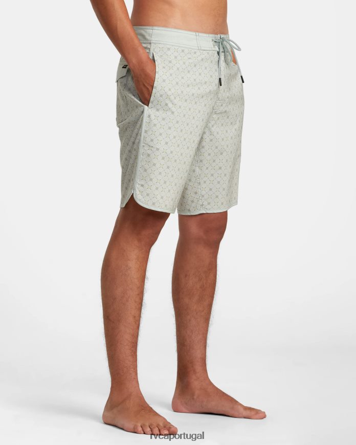 partes inferiores RVCA unissex shorts arco 19 hortelã N00F2H6