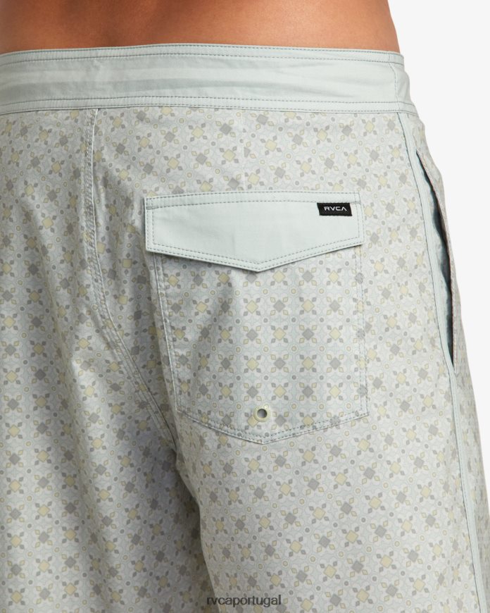 partes inferiores RVCA unissex shorts arco 19 hortelã N00F2H6
