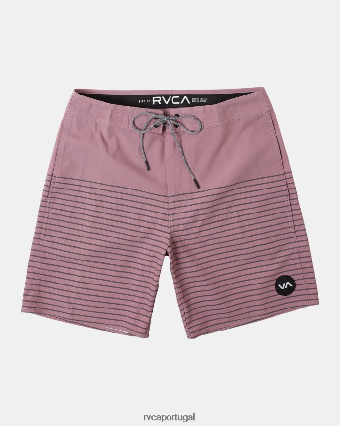 partes inferiores RVCA unissex shorts curren 18 lavanda N00F2H1072
