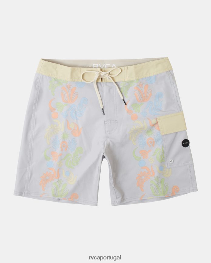 partes inferiores RVCA unissex troncos strider 17 natural N00F2H993