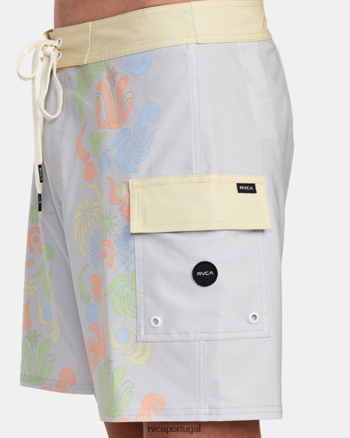 partes inferiores RVCA unissex troncos strider 17 natural N00F2H993