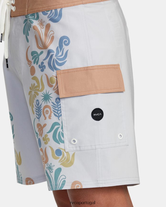 partes inferiores RVCA unissex troncos strider 17 natural N00F2H993