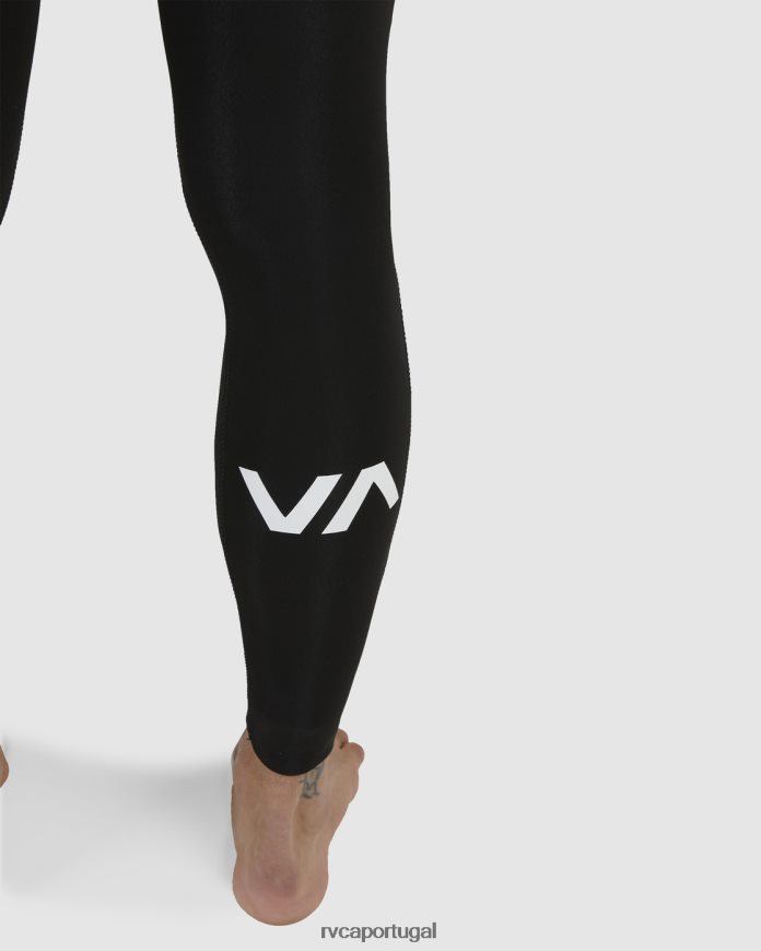 roupas RVCA unissex Fato completo com zíper traseiro 3/2 equilíbrio preto N00F2H647